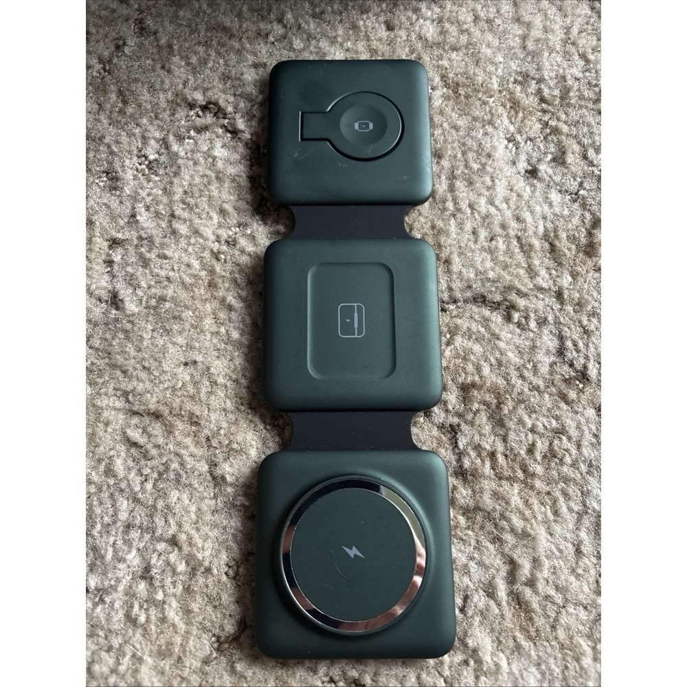 3-in-1 Magnetic Foldable Wireless Charger for Apple iPhone Watch AirPods
